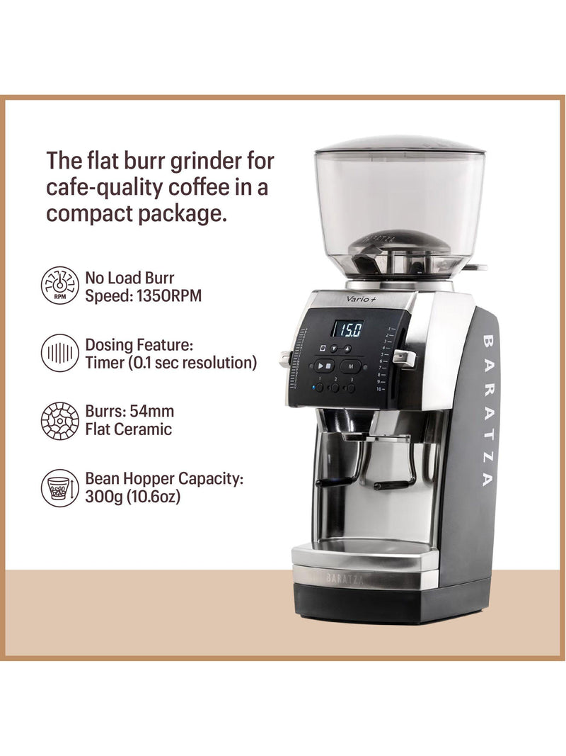 Baratza Vario+ coffee grinder black - British product