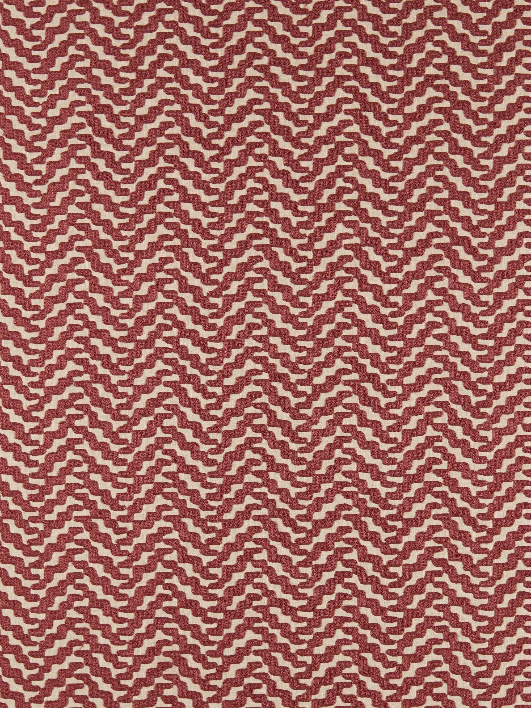 Harlequin Thicket furnishing fabric with crewel embroidery (British brand)