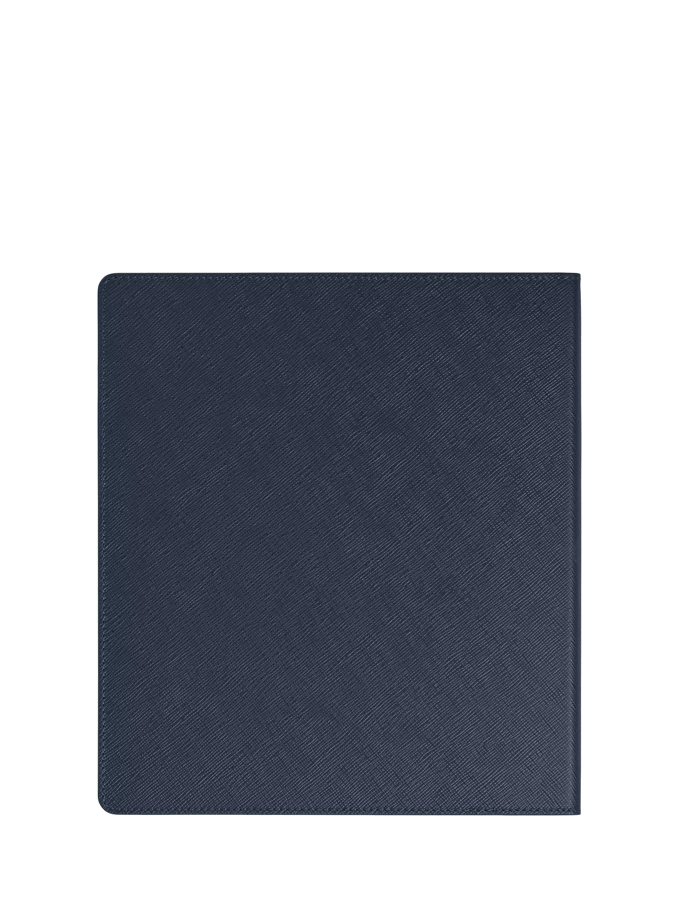 Montblanc calf leather Digital Paper folio ink blue, UK version