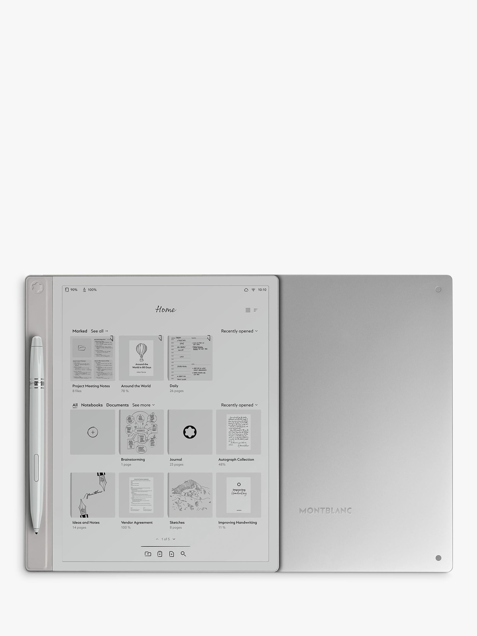 Montblanc Digital Paper Grey digital notebook (British brand)