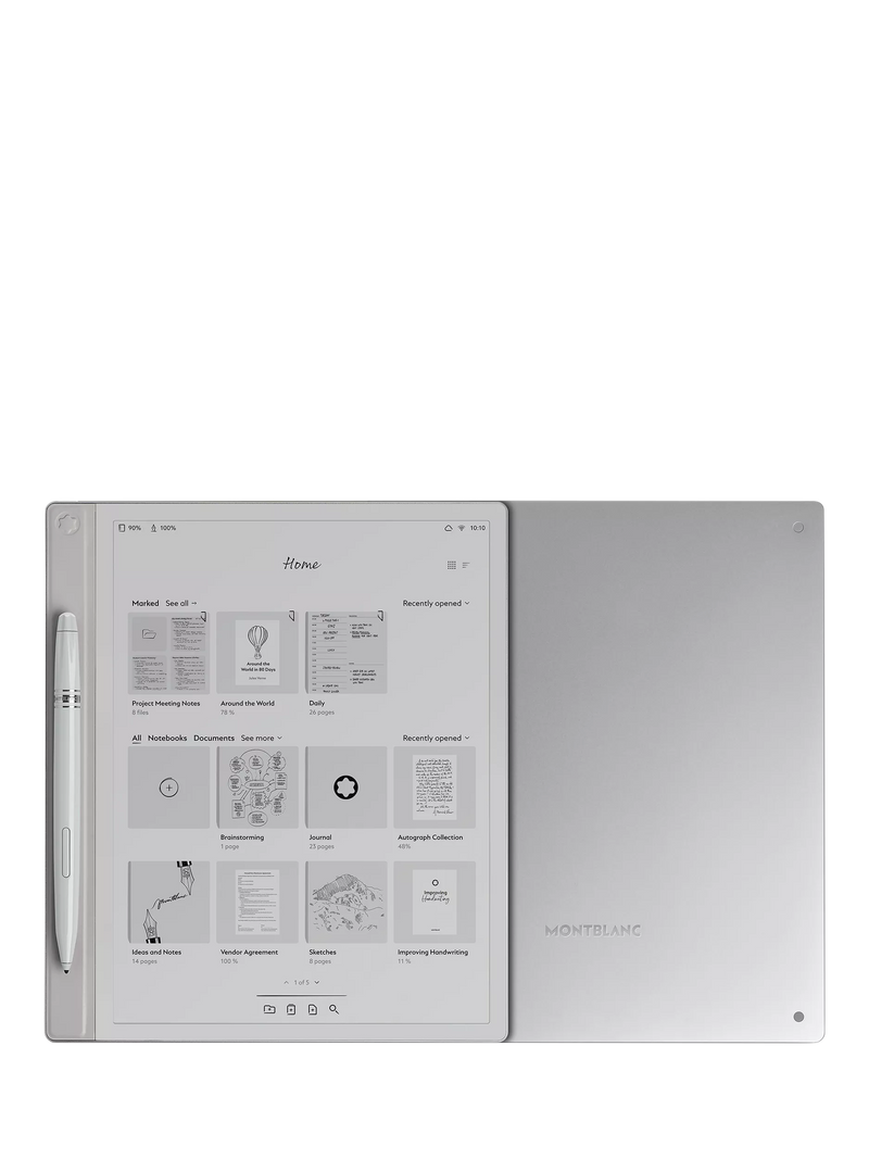Montblanc Digital Paper Grey digital notebook (British brand)