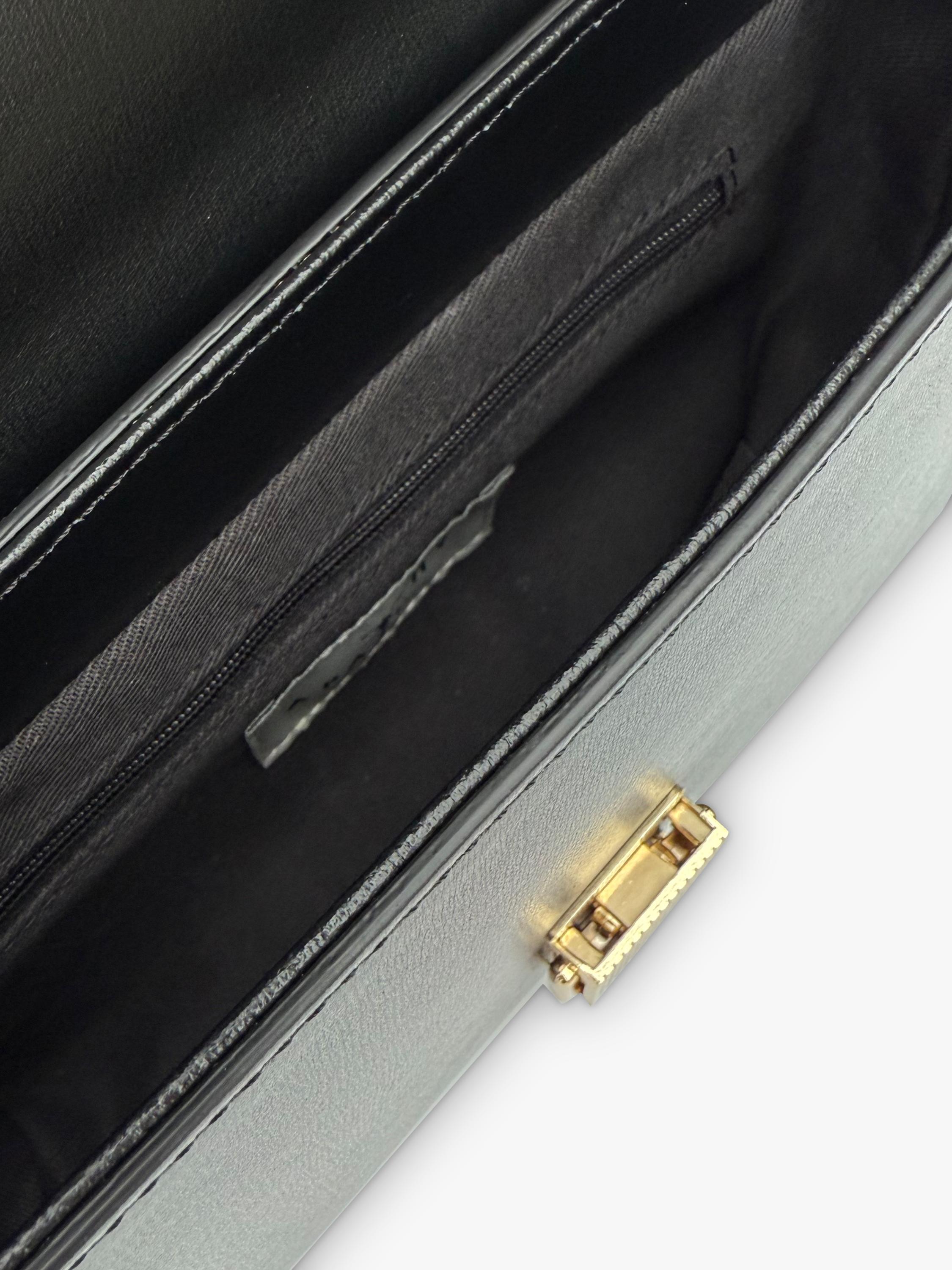 Apatchy London Flora leather top handle bag, imported from the UK
