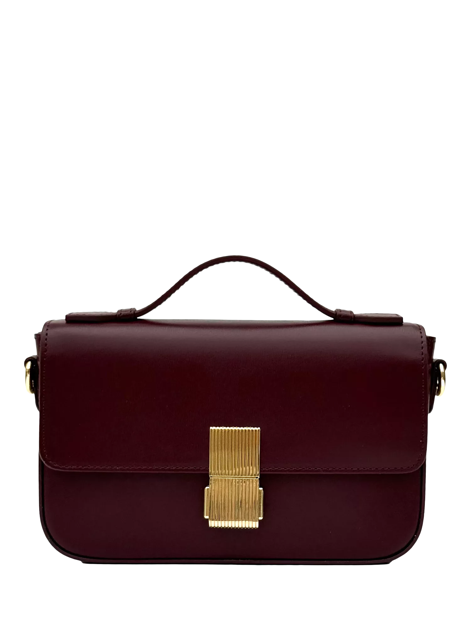 Apatchy London Flora Leather Top Handle Bag