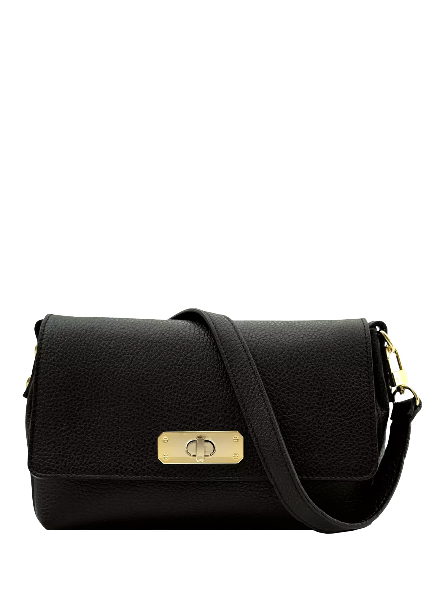 Apatchy London The Maisie Midi Leather Crossbody Bag