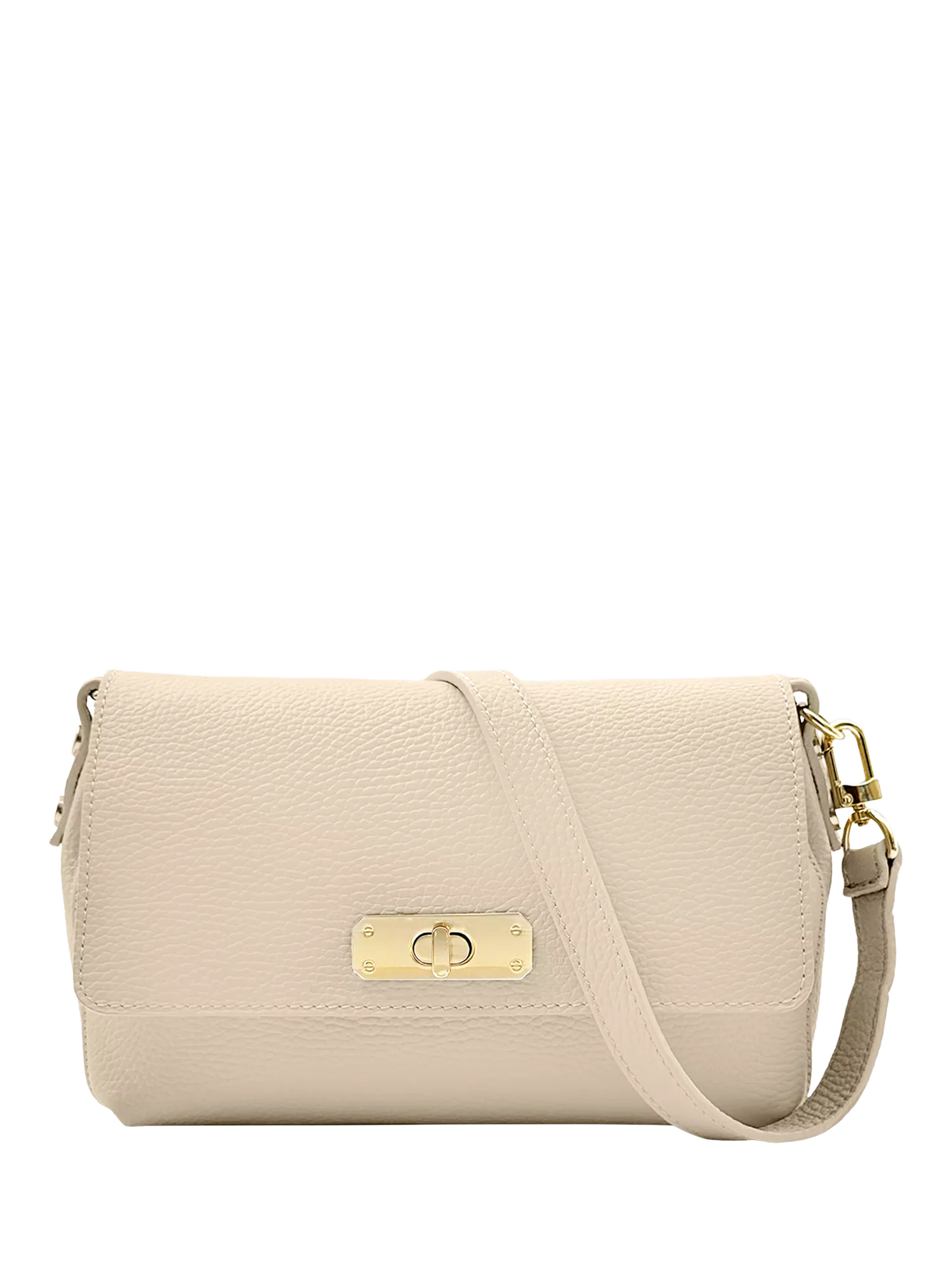 Apatchy London The Maisie Midi Leather Crossbody Bag