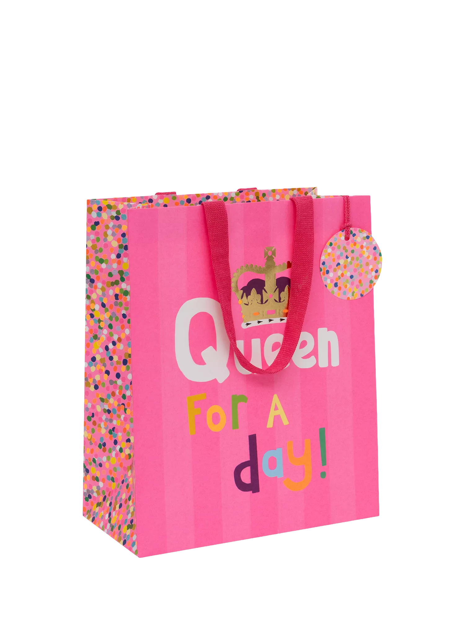 Paper Salad Birthday Queen gift bag H315mm, UK version