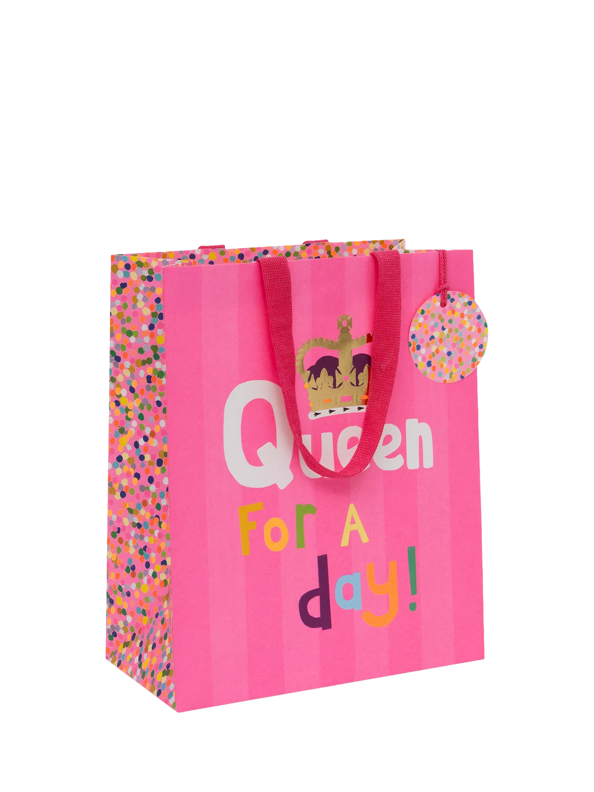 Paper Salad Birthday Queen gift bag H315mm, UK version