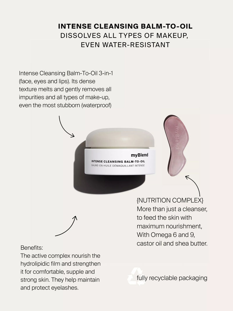 myBlend Intense Cleansing Balm 60ml, UK version