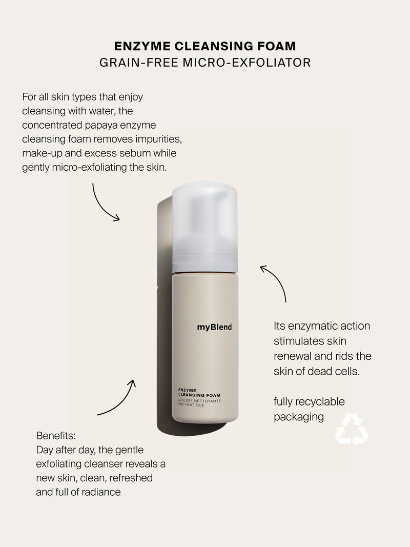 myBlend Enzyme Cleansing Foam 150ml - British product