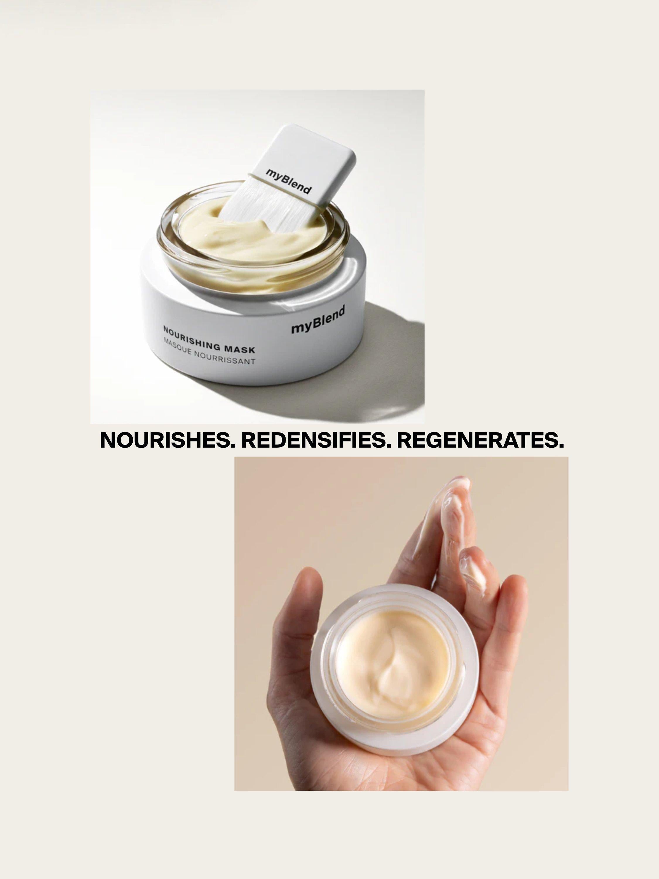 myBlend nourishing face mask 60ml, imported from the UK