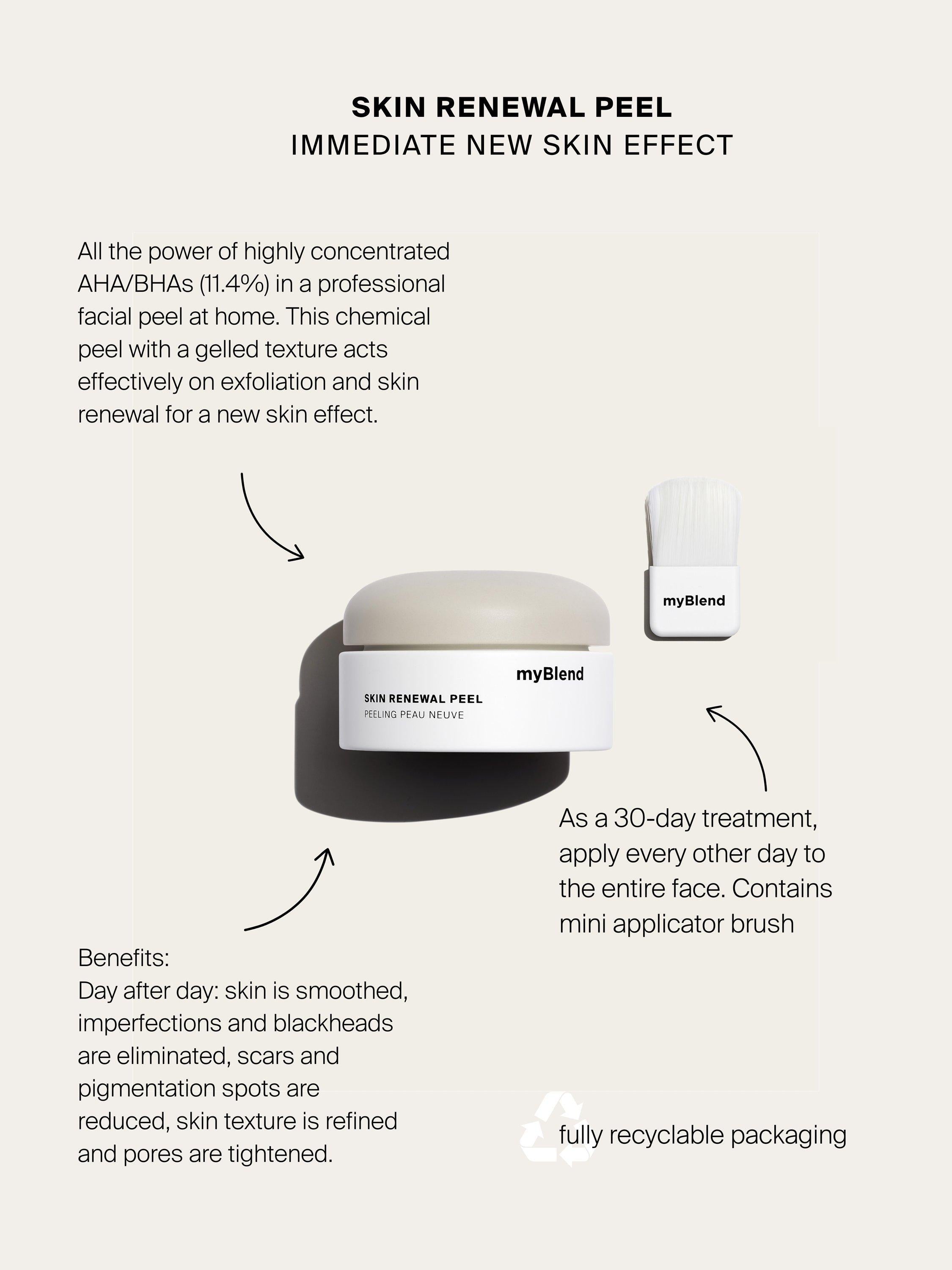 myBlend Skin Renewal Peel 60ml - British product