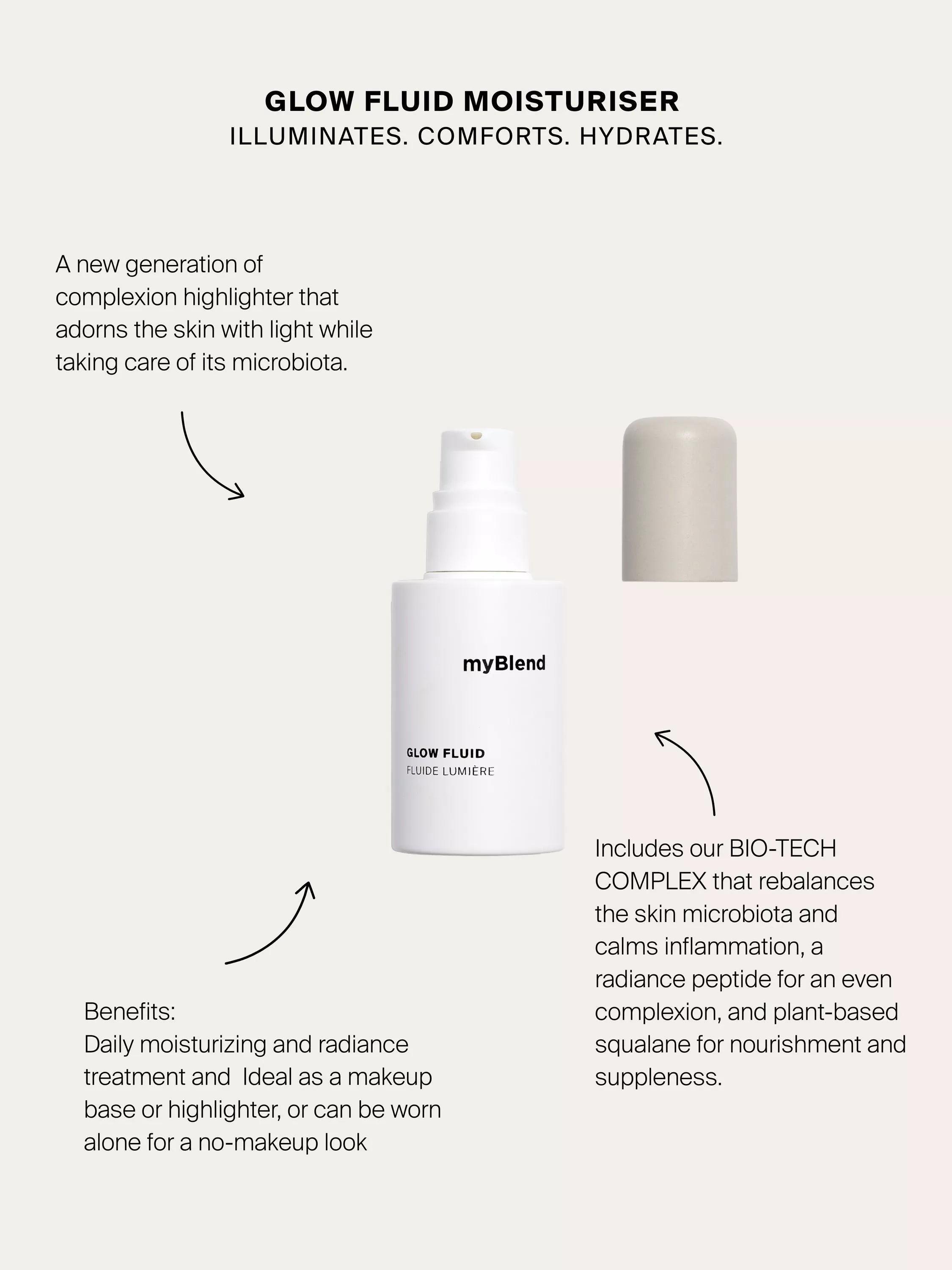 myBlend Glow Fluid 30ml (British brand)