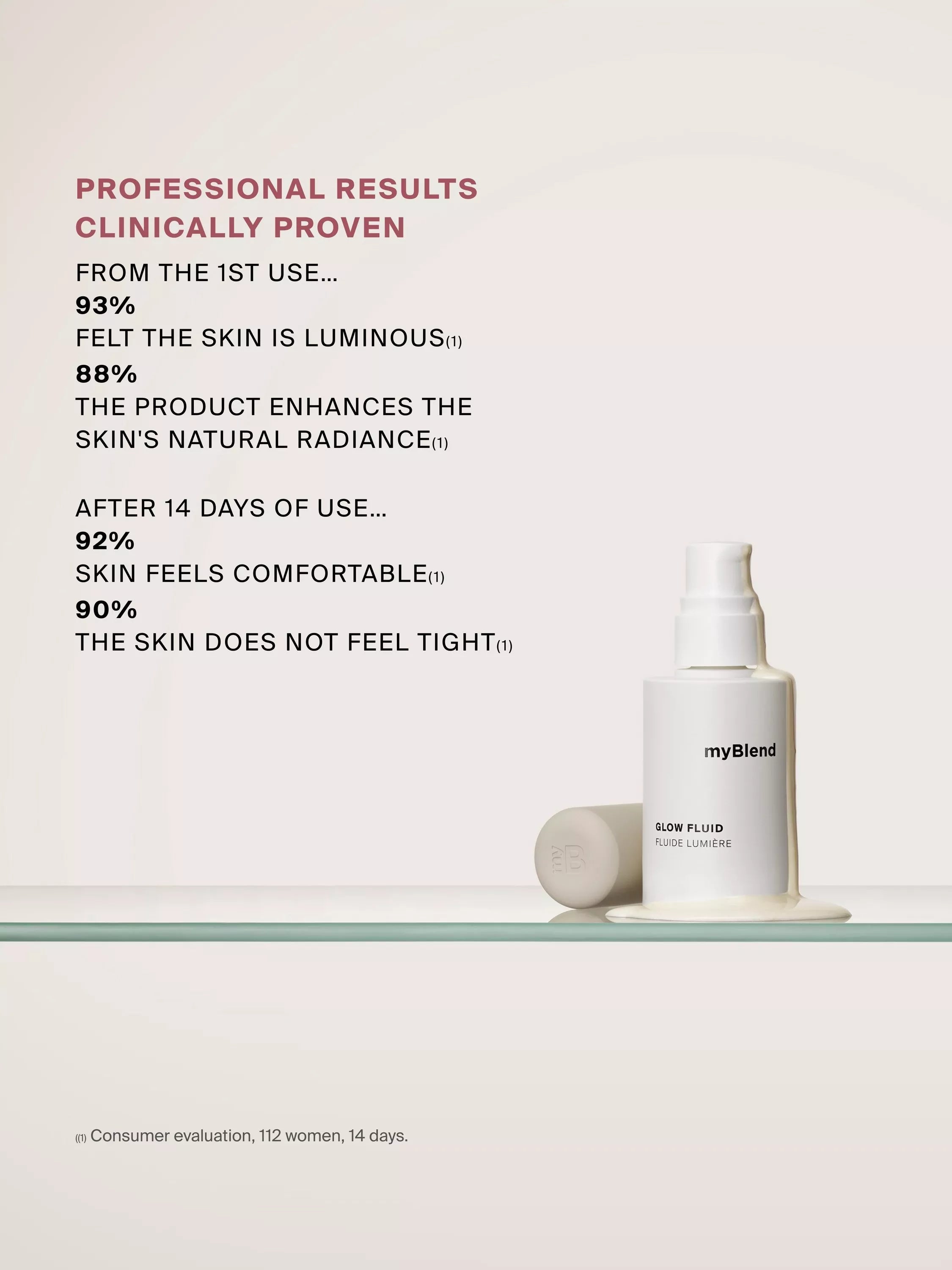 myBlend Glow Fluid 30ml (British brand)