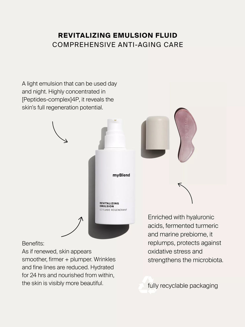 myBlend Revitalising Emulsion 60ml, imported from the UK