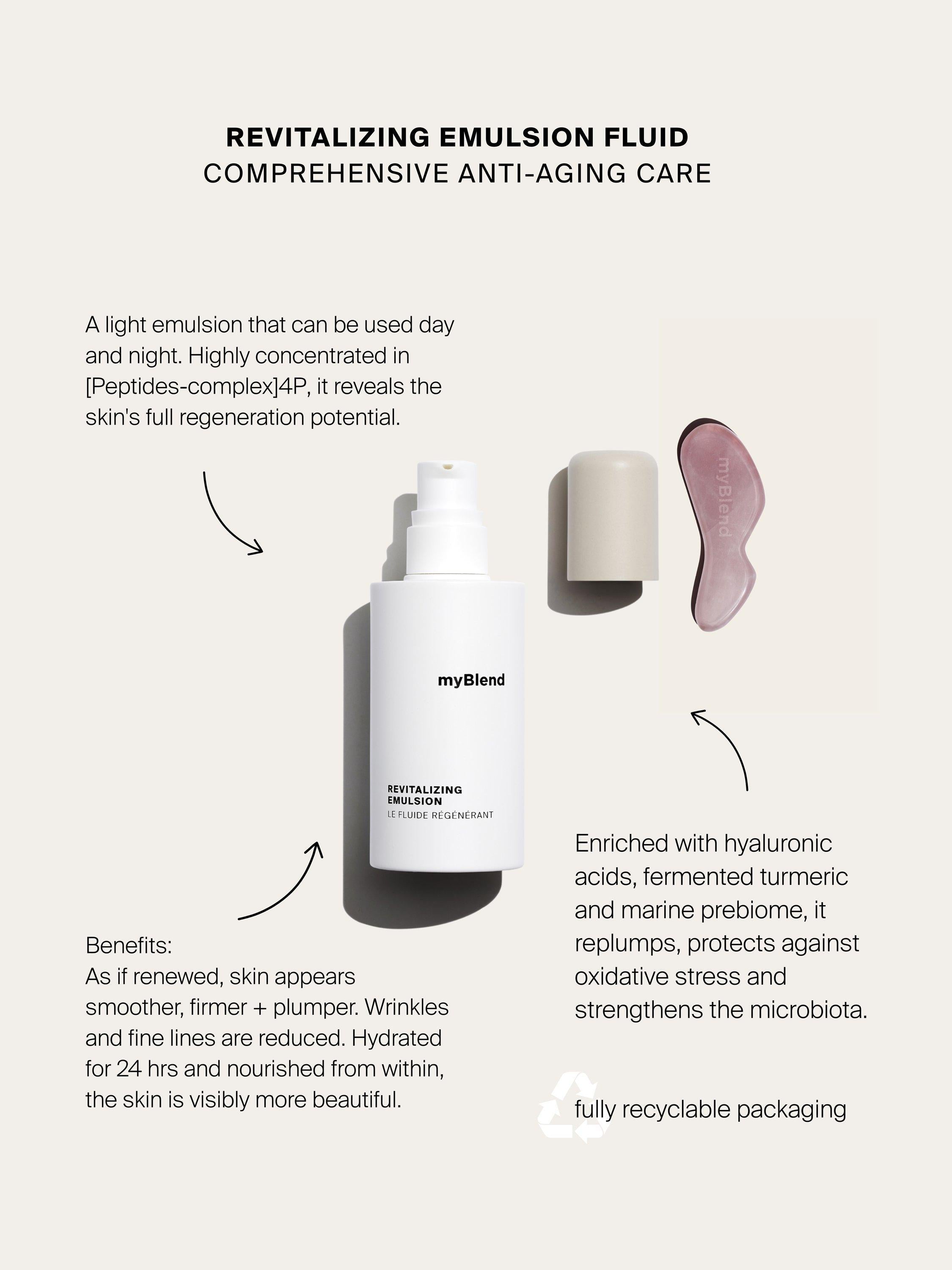 myBlend Revitalising Emulsion 60ml, imported from the UK