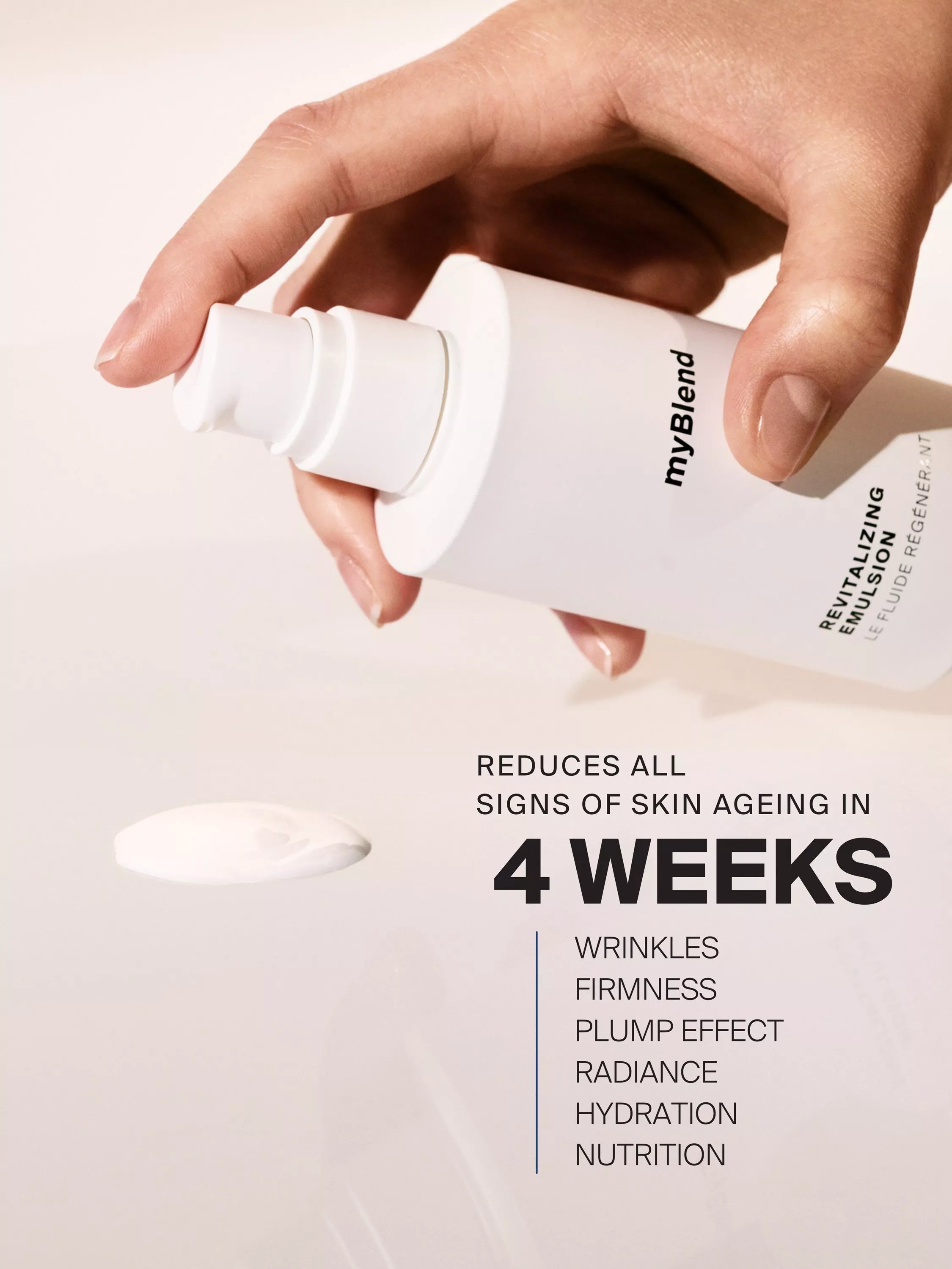 myBlend Revitalising Emulsion 60ml, imported from the UK
