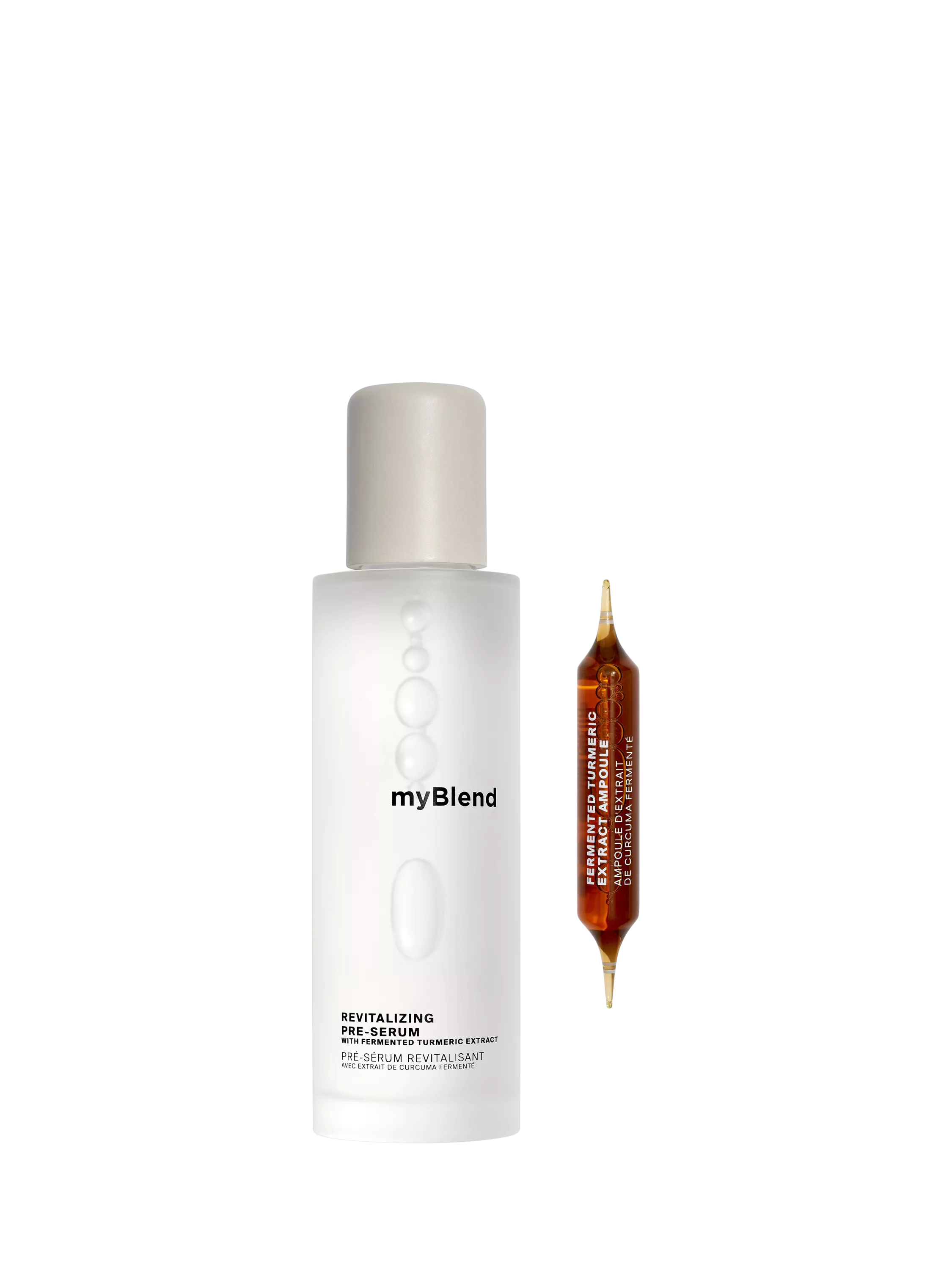 myBlend revitalising pre-serum 150ml, imported from the UK