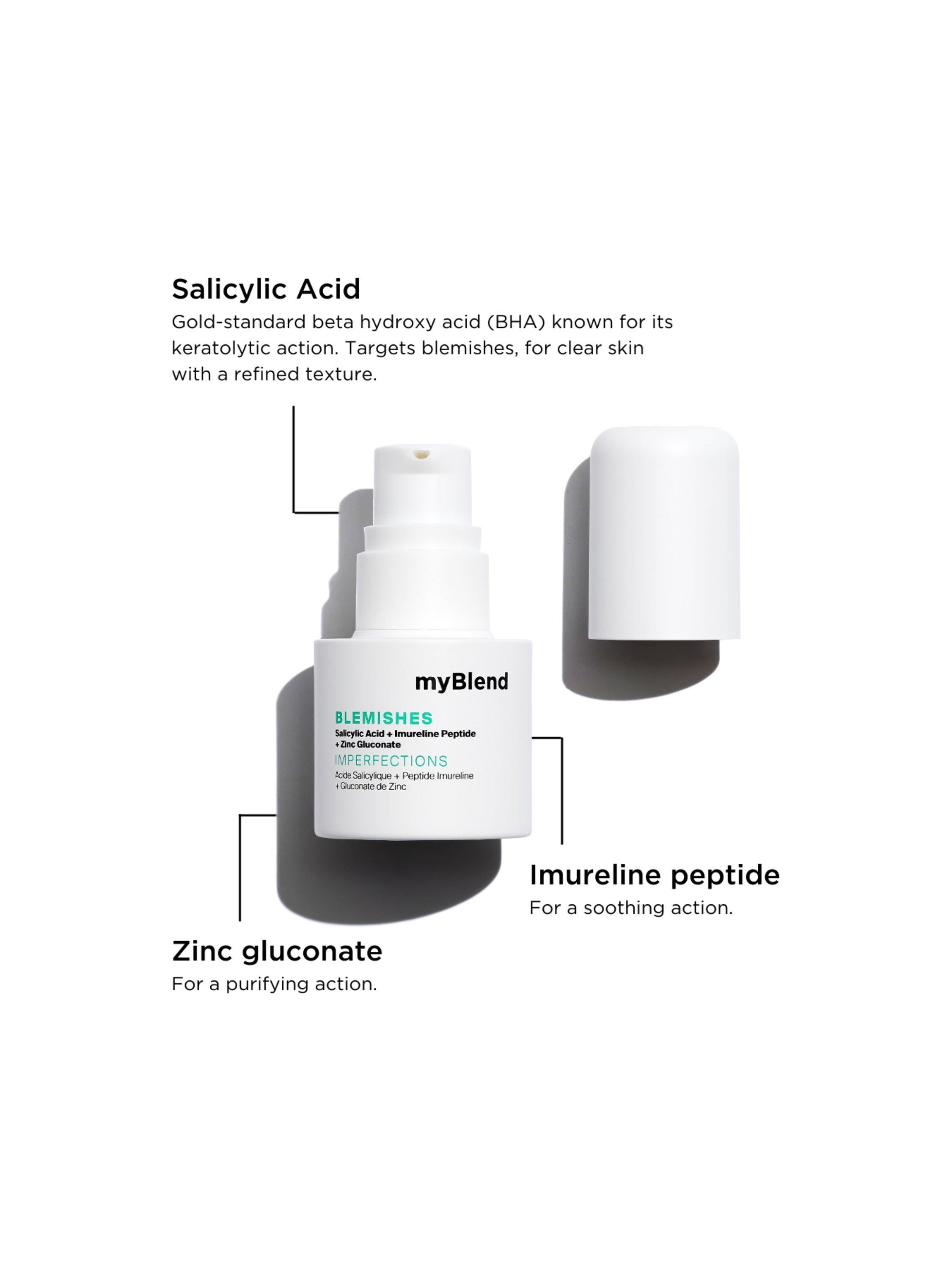 myBlend blemishes superserum 15ml (British brand)