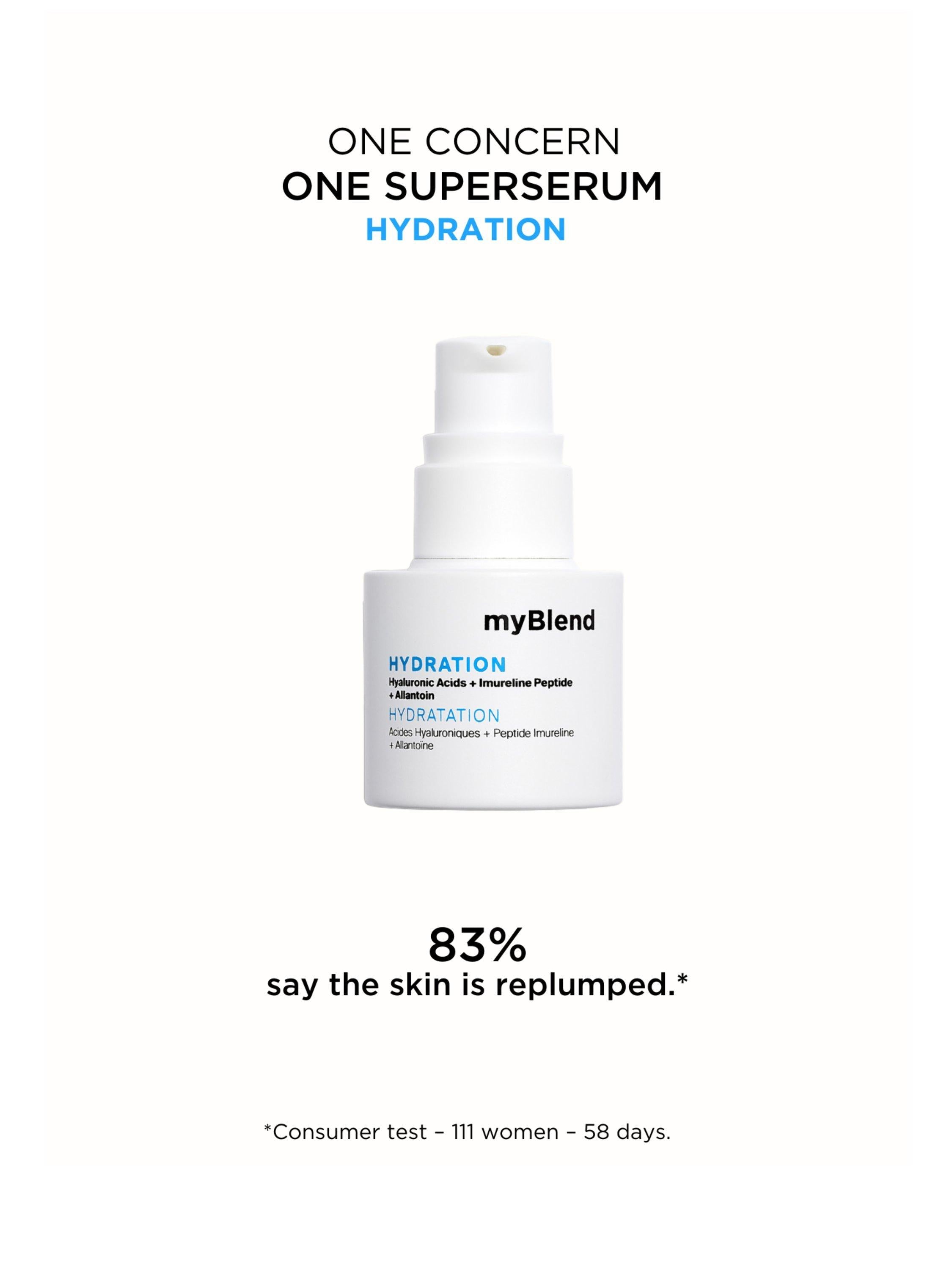 myBlend Hydration Superserum 15ml serum - British product
