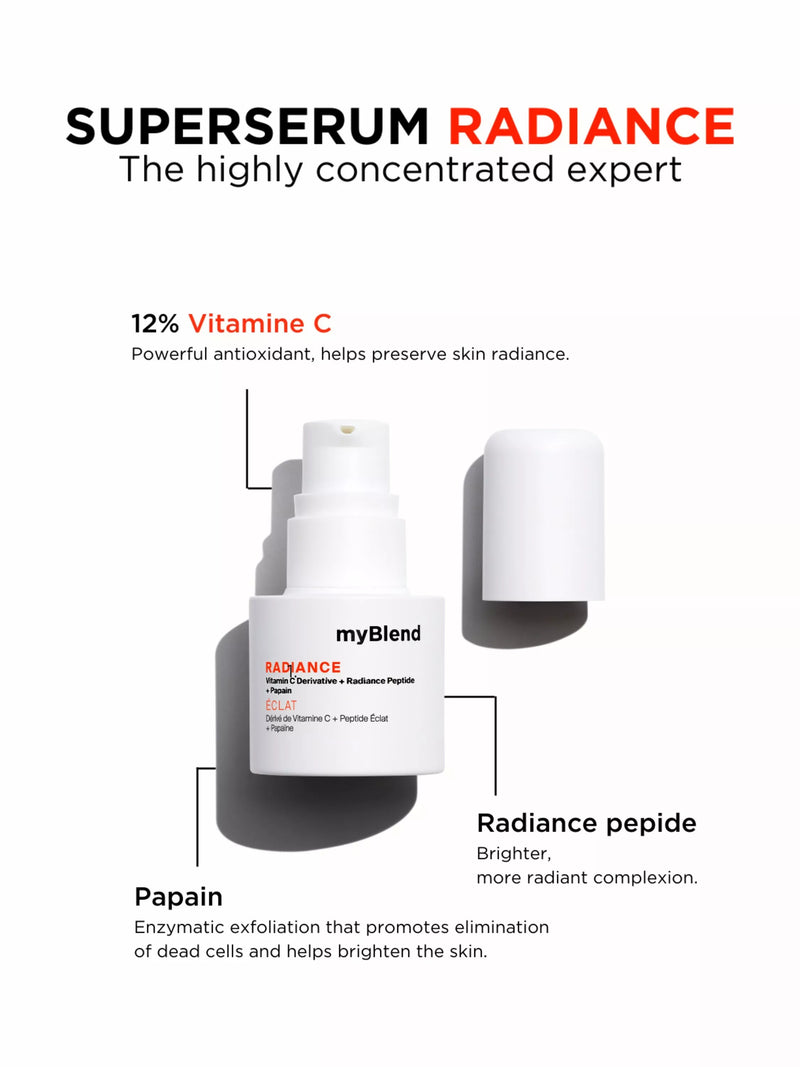 myBlend Radiance Superserum 15ml (British brand)