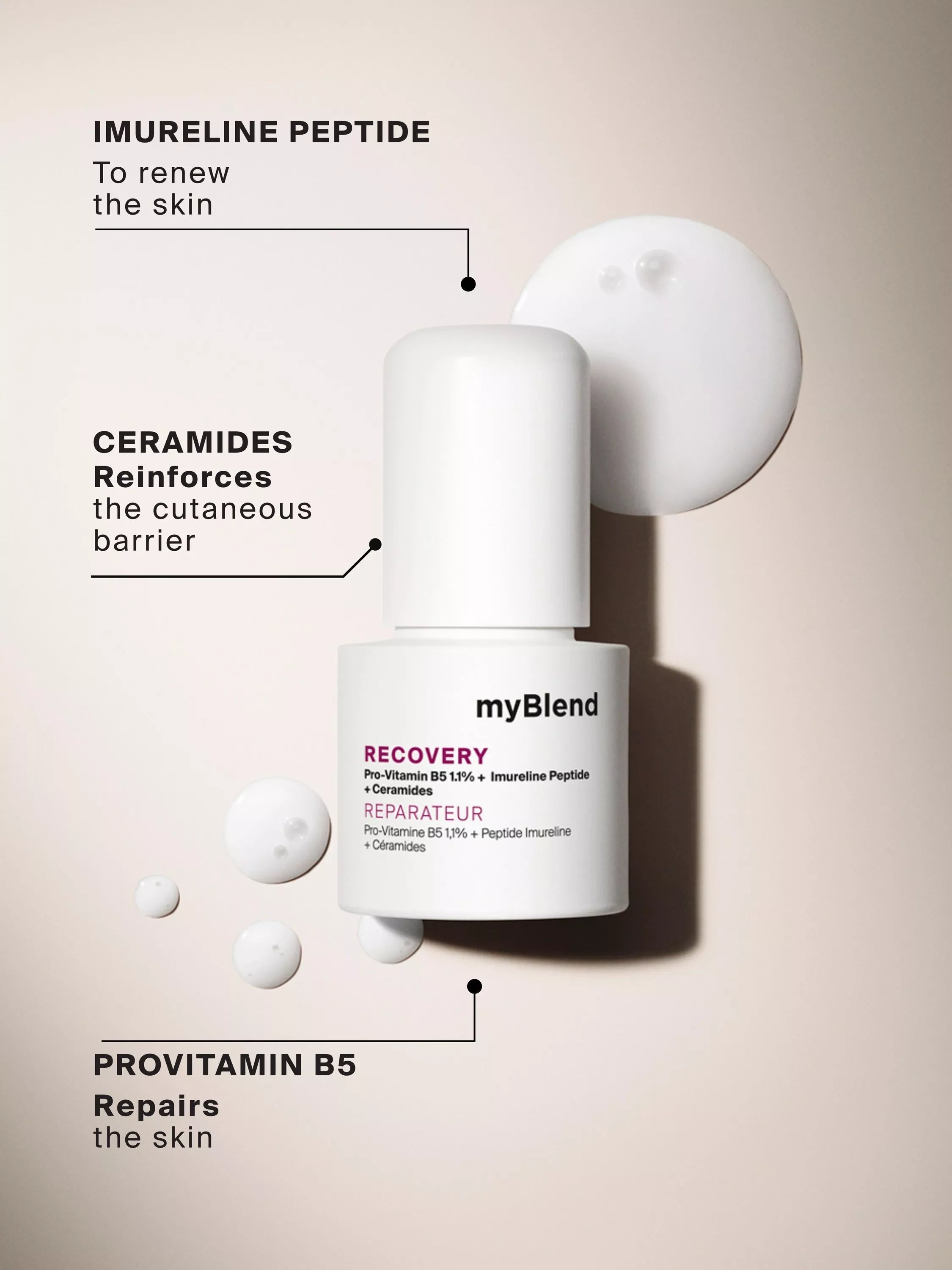 myBlend Wrinkles Superserum anti-ageing serum 15ml (British brand)
