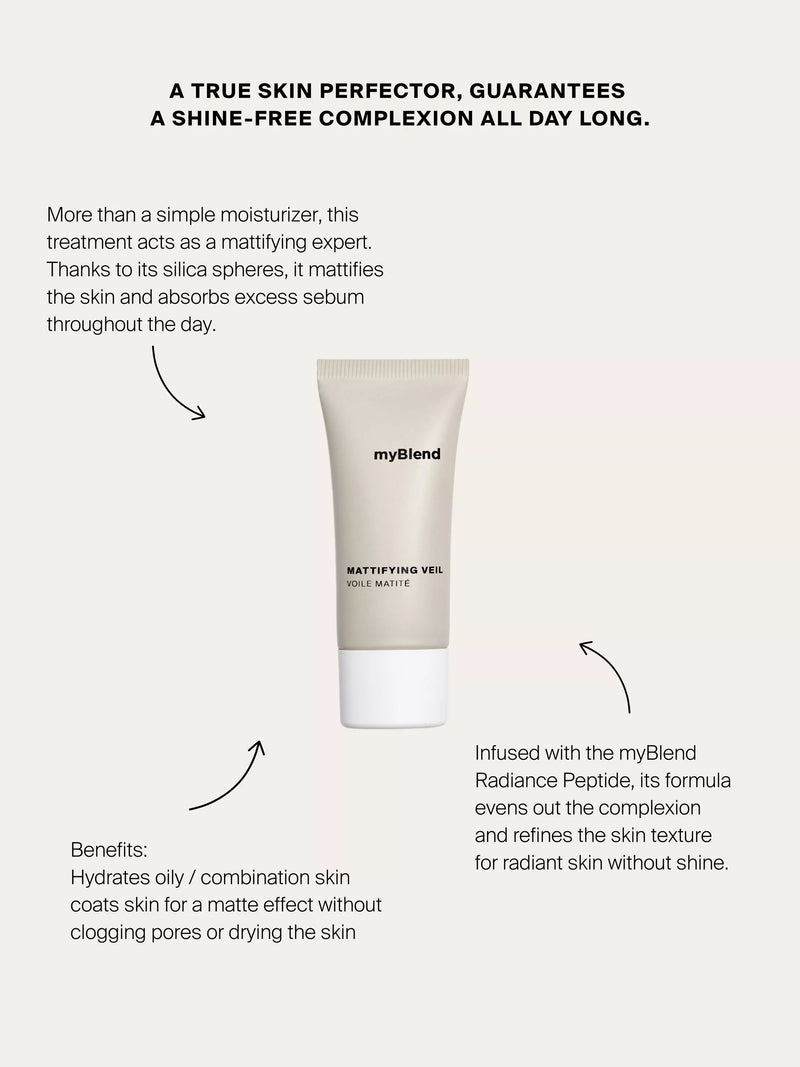 myBlend hydrating Mattifying Veil face treatment 30ml, UK version