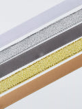 John Lewis metallic gift ribbons pack of 5 (British brand)