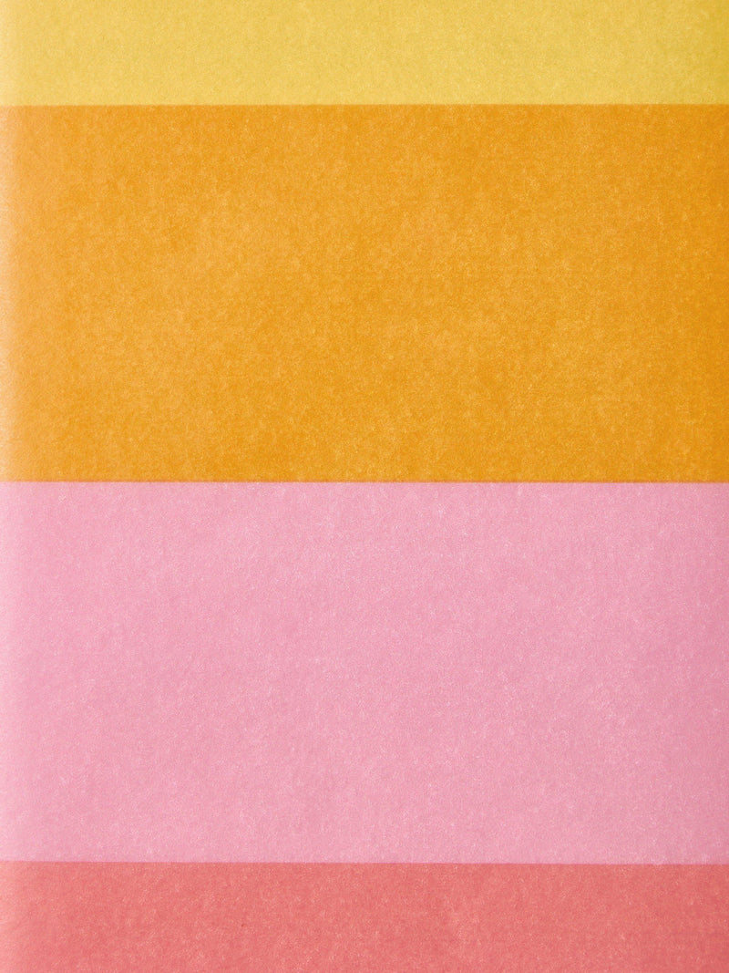 John Lewis wide stripe tissue paper multi color, imported from the UK