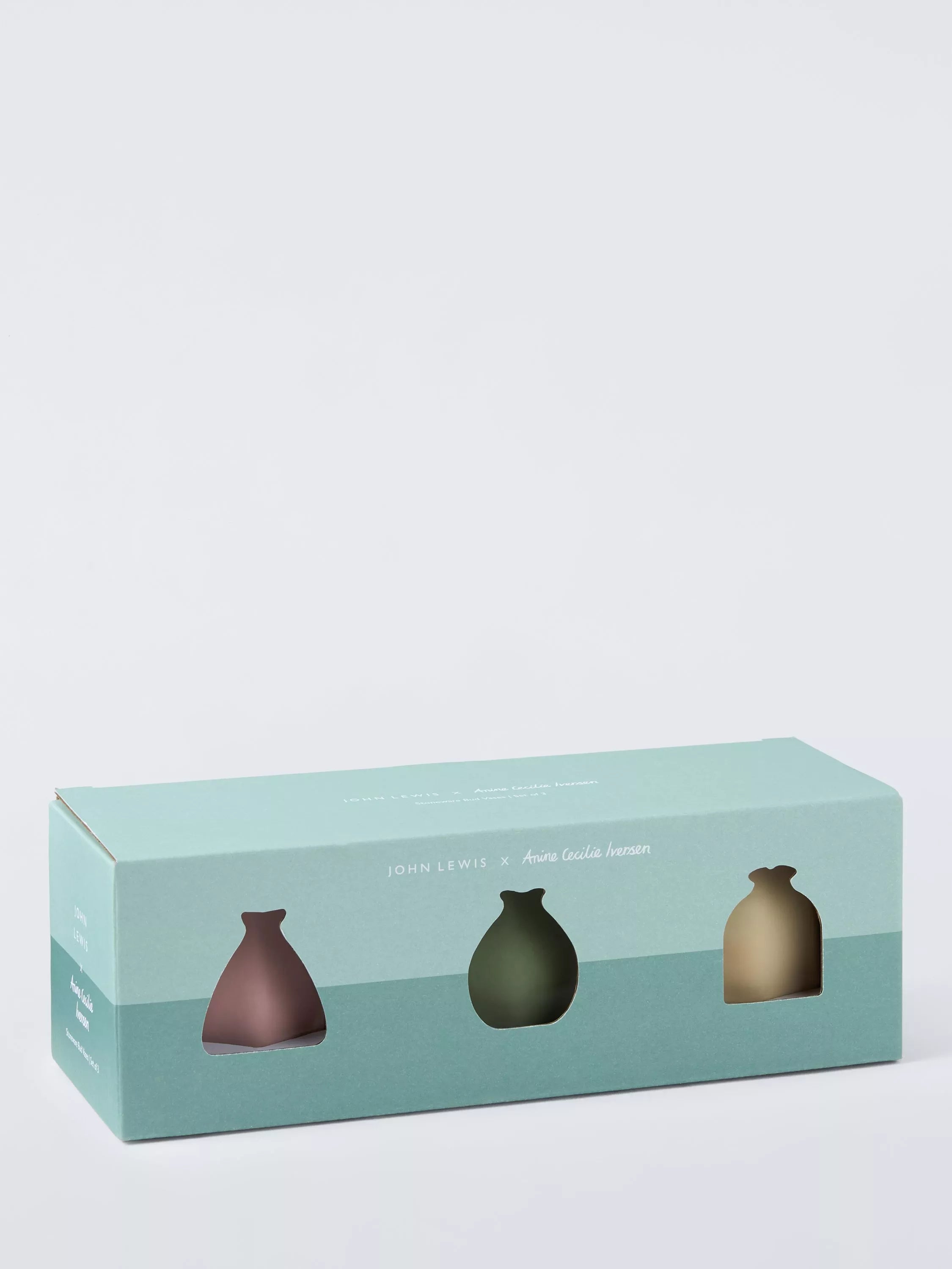 John Lewis stoneware bud vases set of 3, UK version