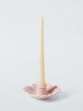 John Lewis flower candle holder pink, imported from the UK