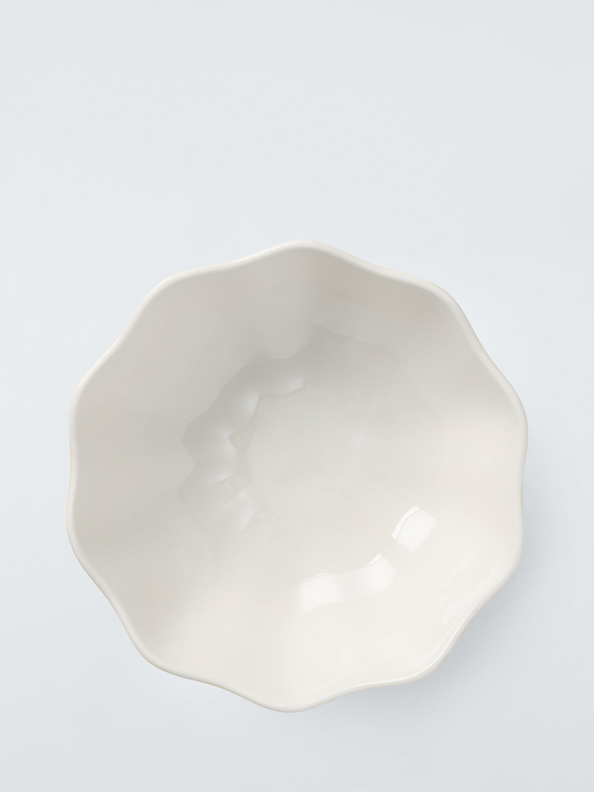 John Lewis yellow floral footed decorative bowl (British brand)