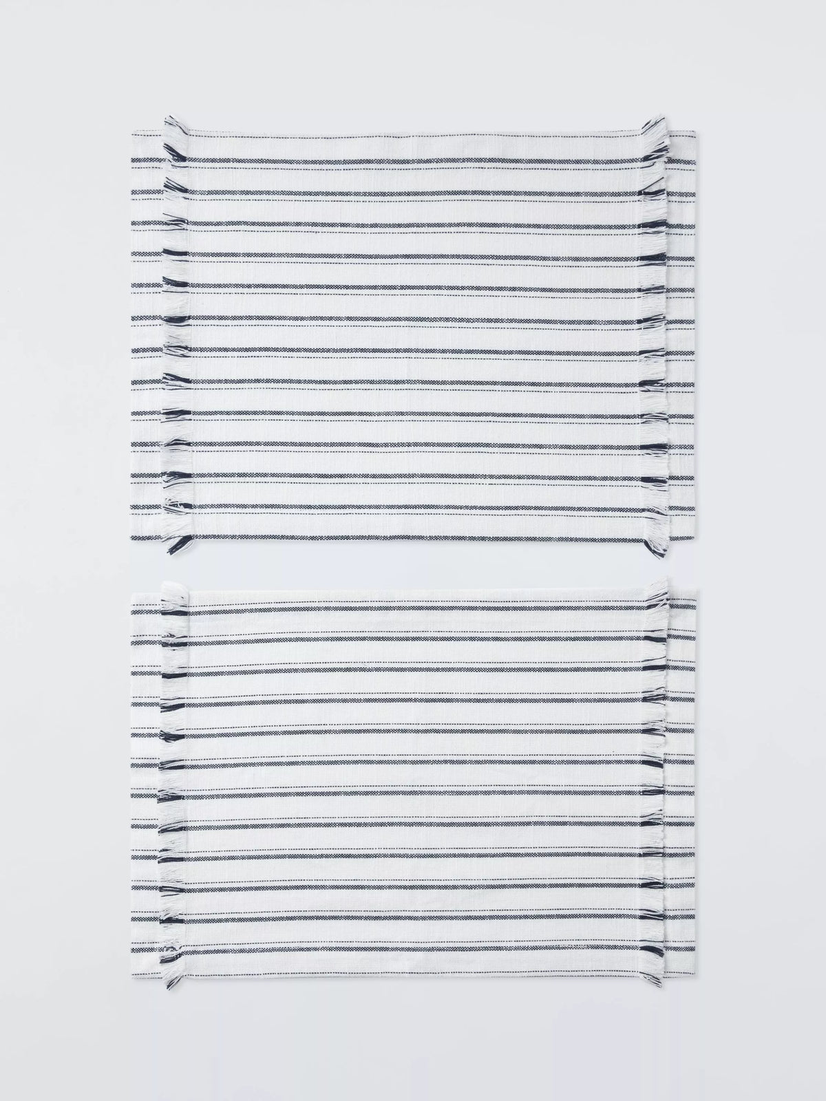 John Lewis coastal stripe tufted cotton placemats set of 2 (British brand)