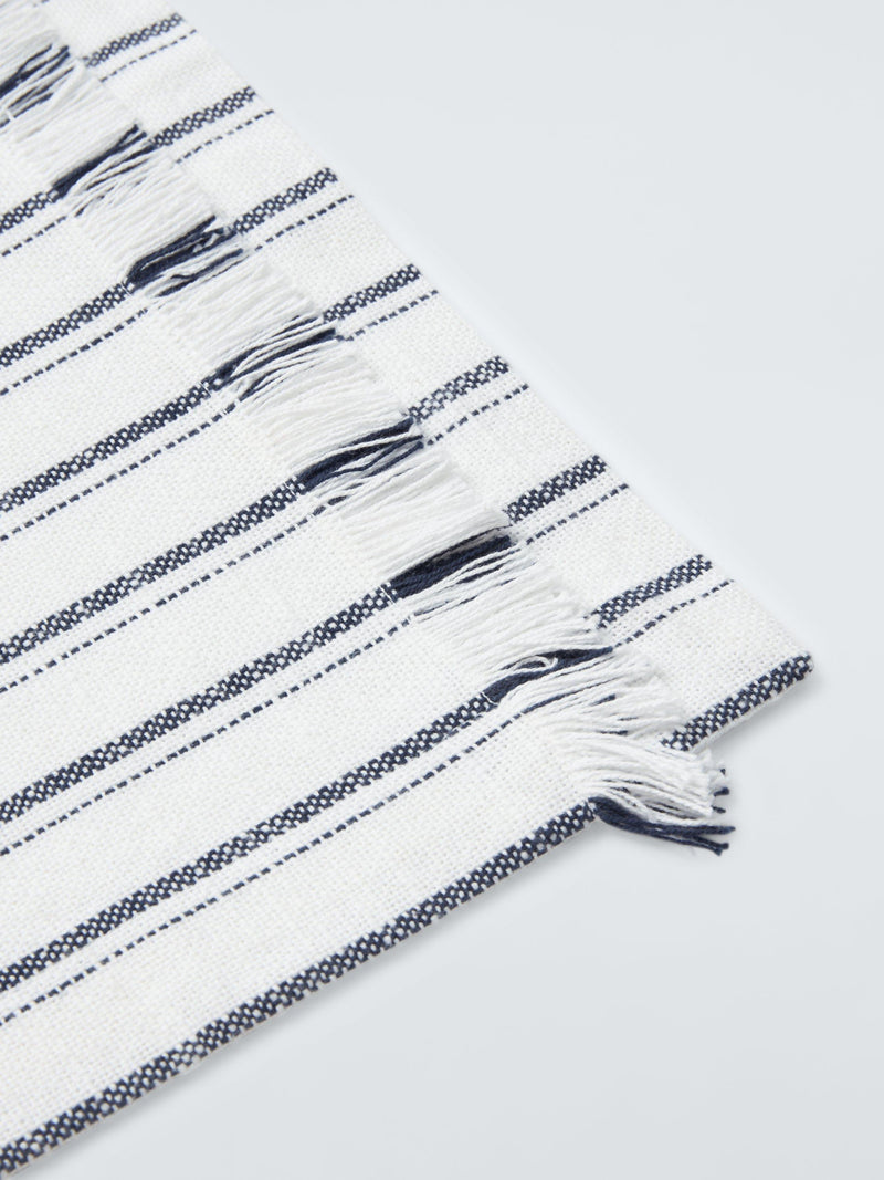 John Lewis coastal stripe tufted cotton placemats set of 2 (British brand)
