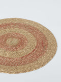John Lewis jute placemats set of 2 round 35cm, UK version