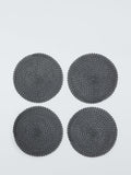 John Lewis round braided scallop edge placemats set of 4 - British product