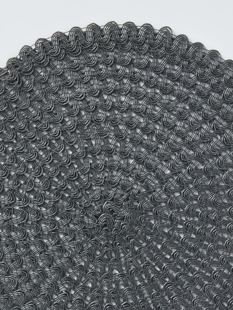 John Lewis round braided scallop edge placemats set of 4 - British product