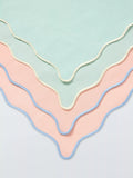 John Lewis scalloped cotton napkins set of 4, imported from the UK