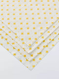 John Lewis floral cotton napkins set of 4 yellow - UK version
