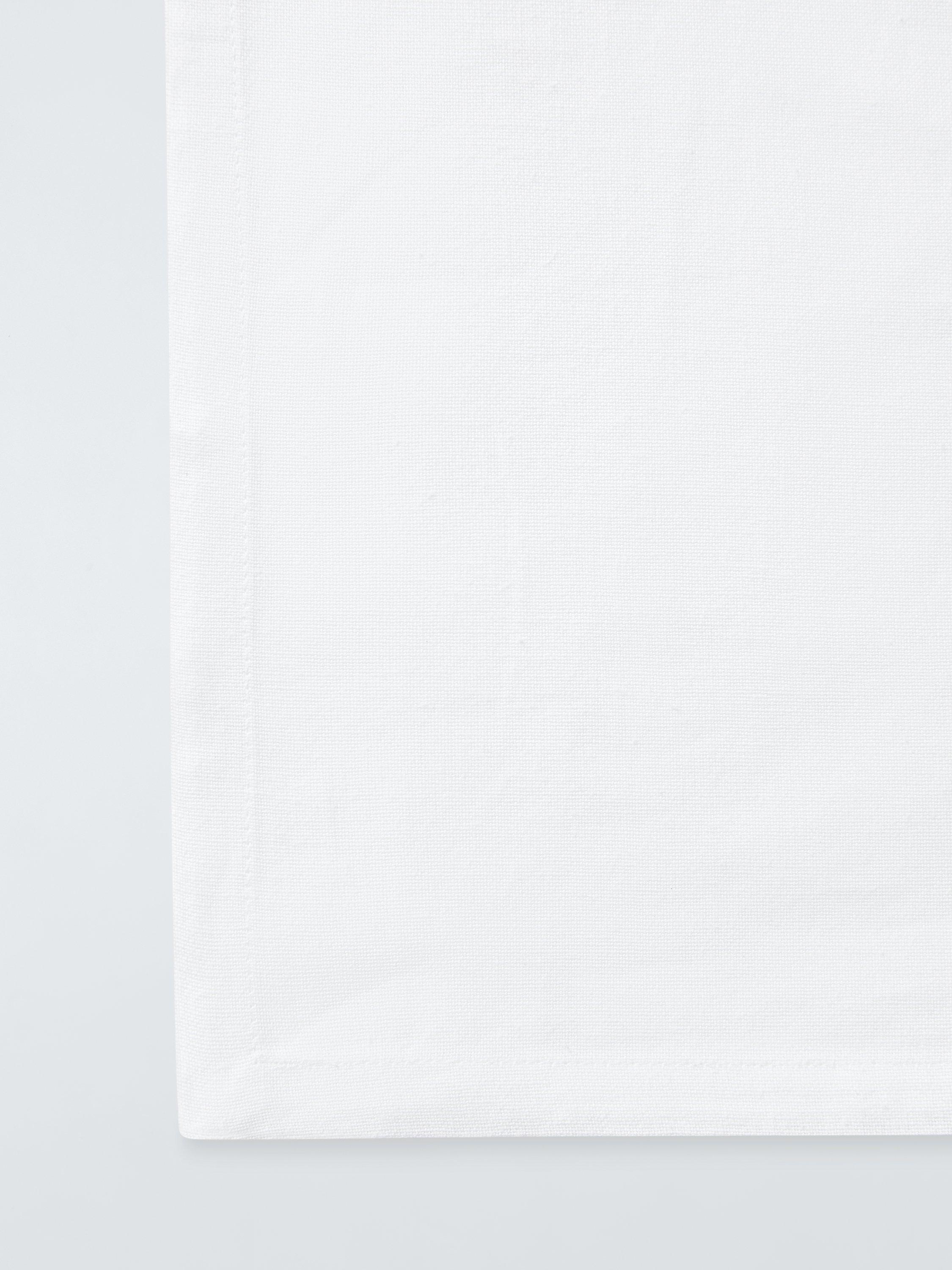 John Lewis round white cotton tablecloth 180cm - British product