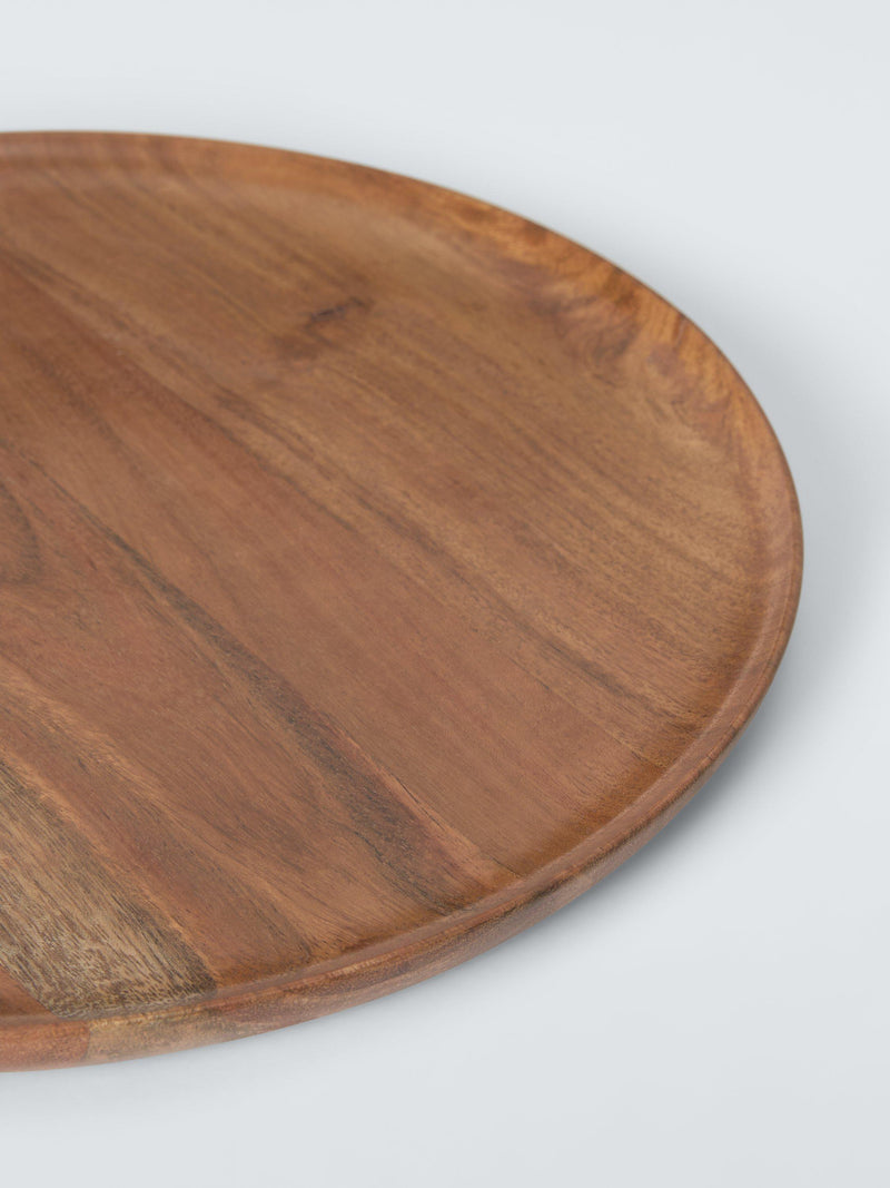 John Lewis round acacia wood placemats set of 2, UK version