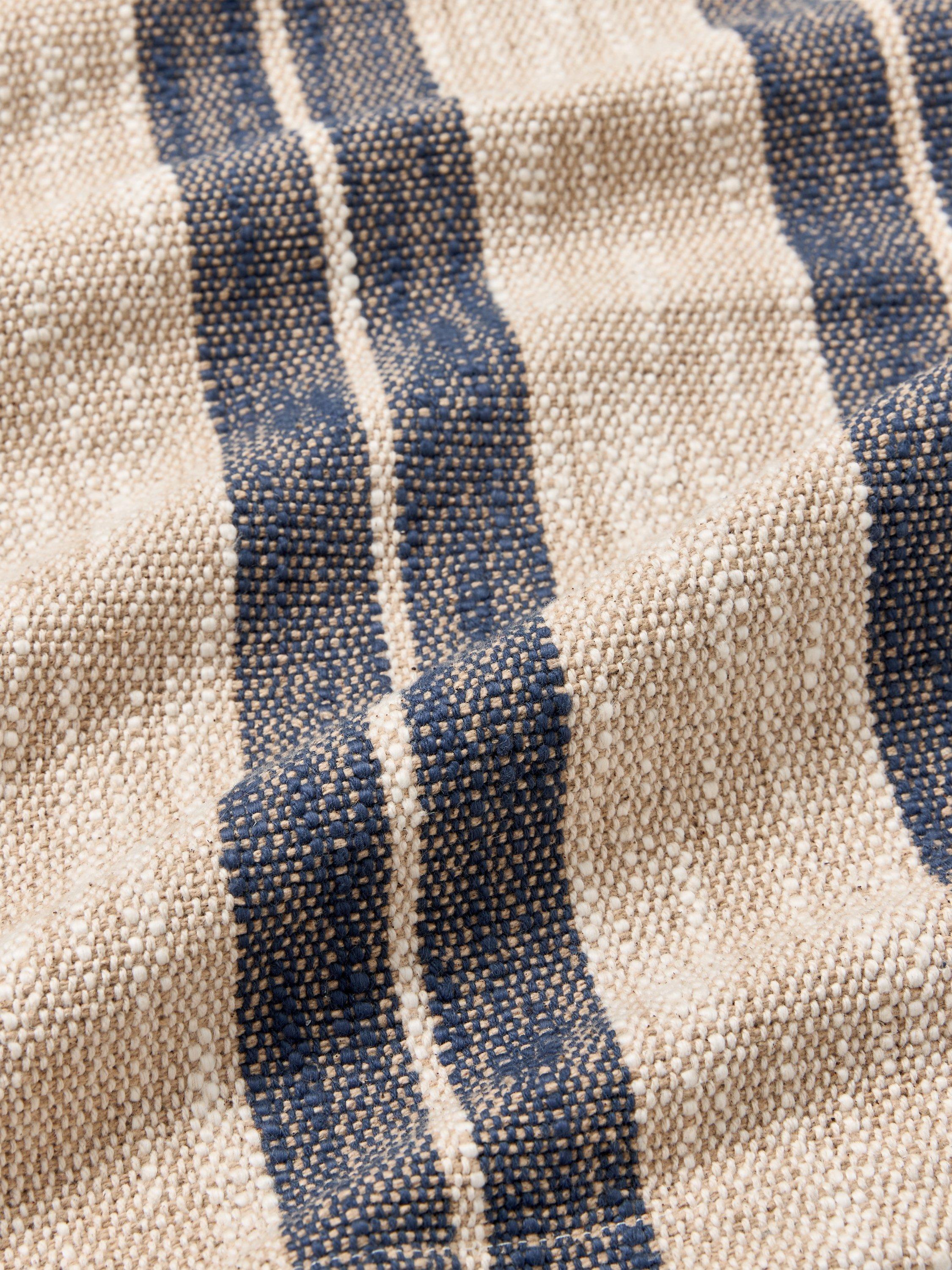 John Lewis Coastal Stripe cotton table runner 250cm - British product