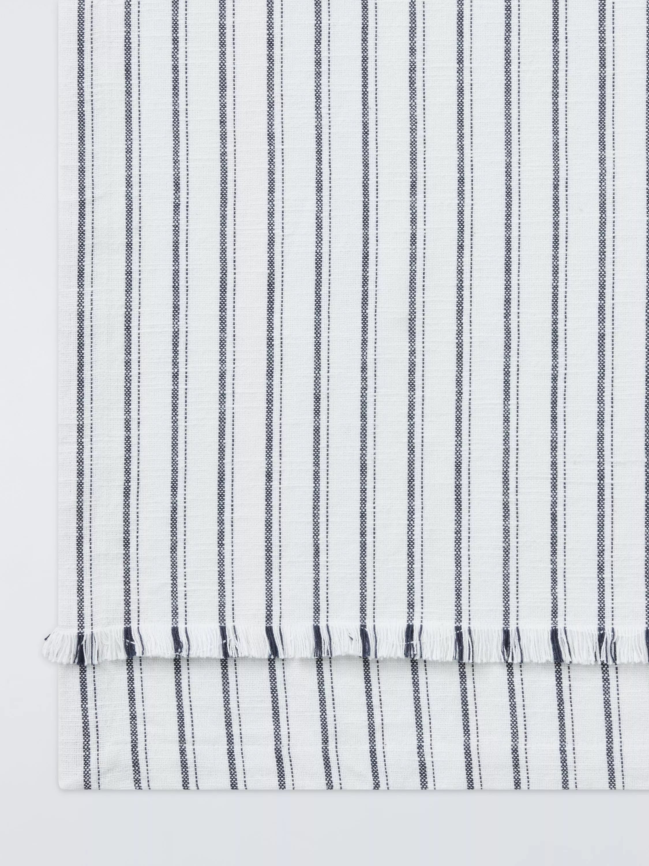 John Lewis coastal stripe tufted table runner 250cm - British product