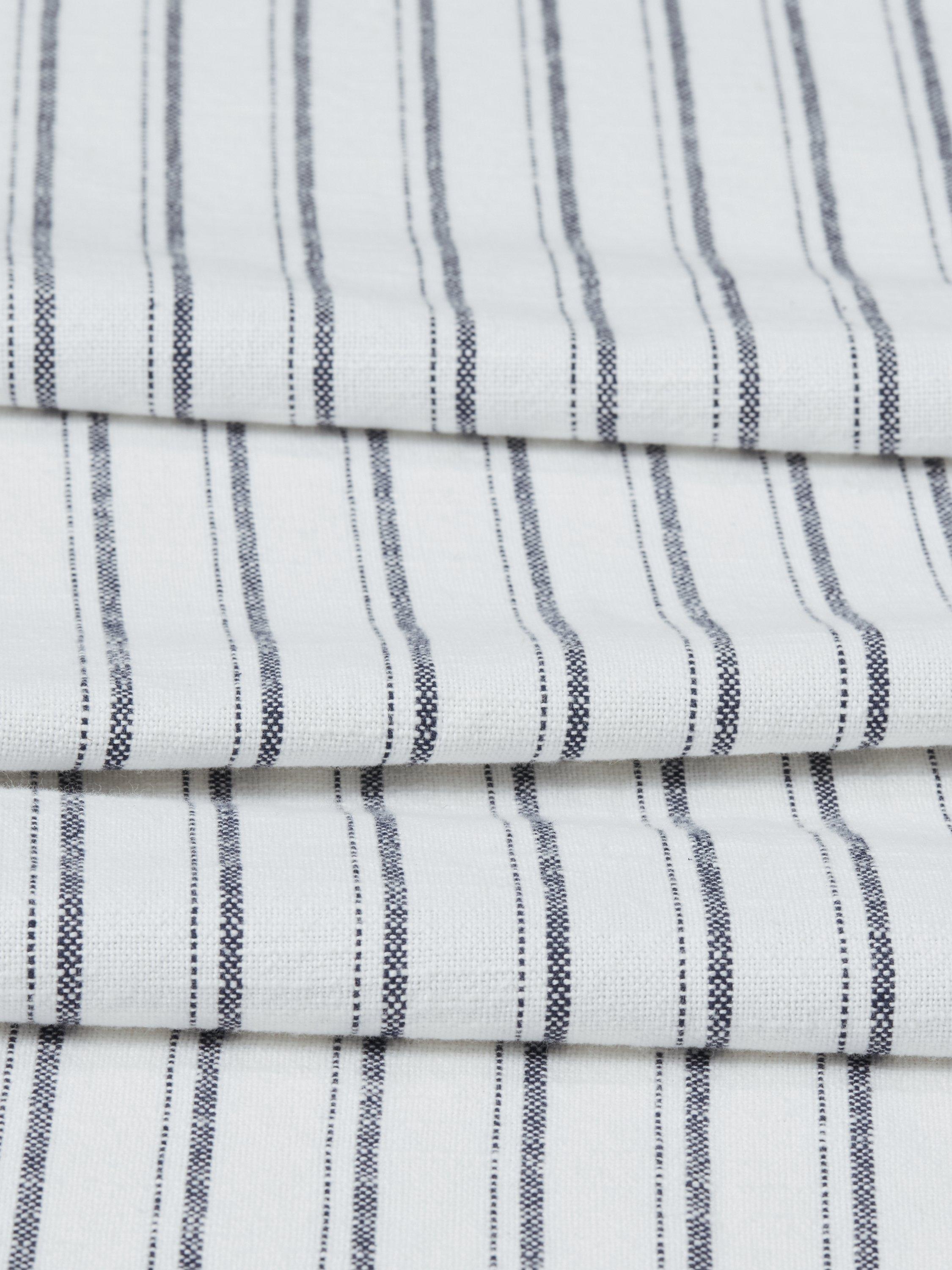 John Lewis coastal stripe tufted table runner 250cm - British product