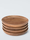 John Lewis FSC certified acacia wood coaster set - British product