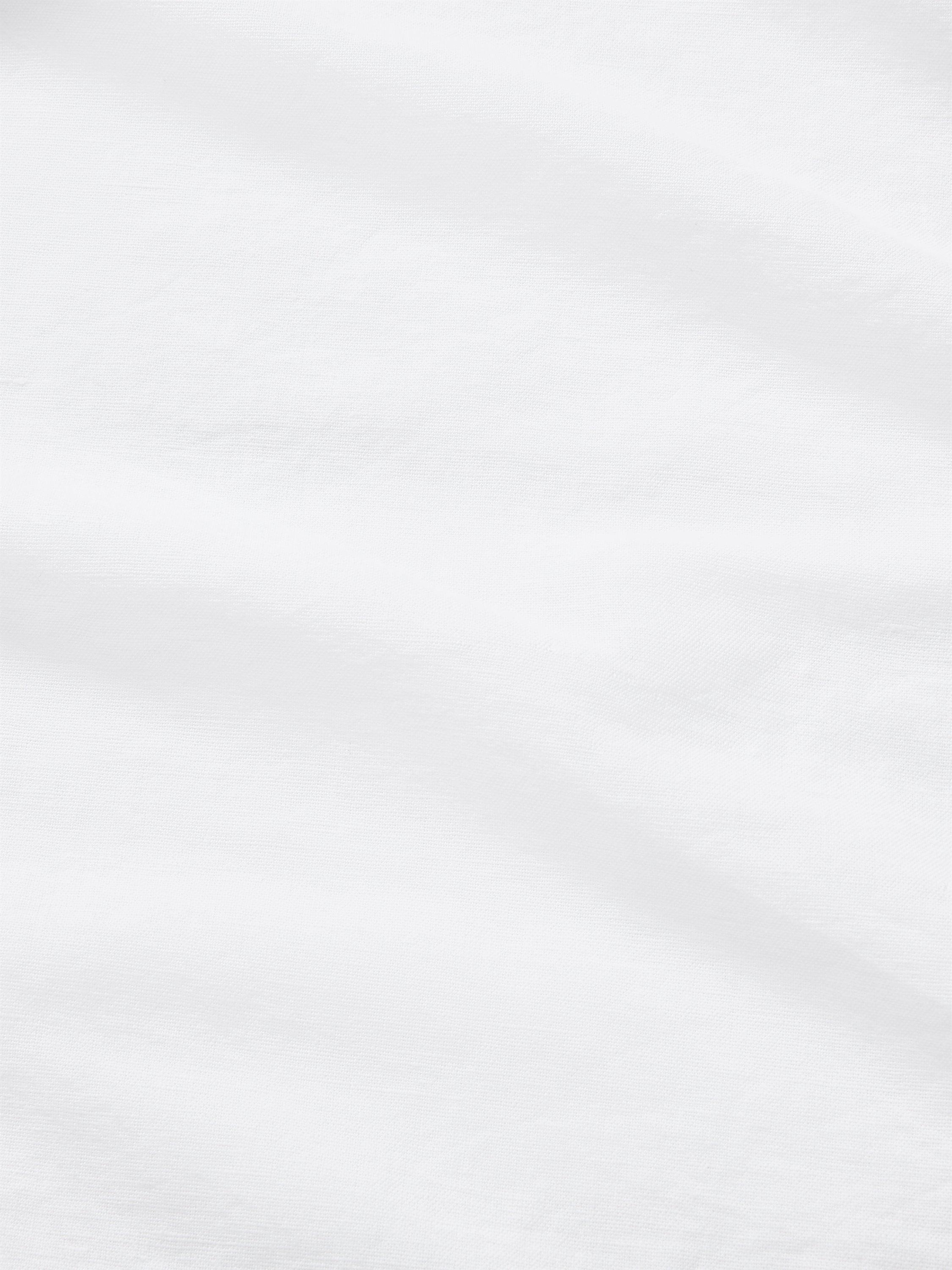 John Lewis cotton linen blend tablecloth white 160x250cm (British brand)