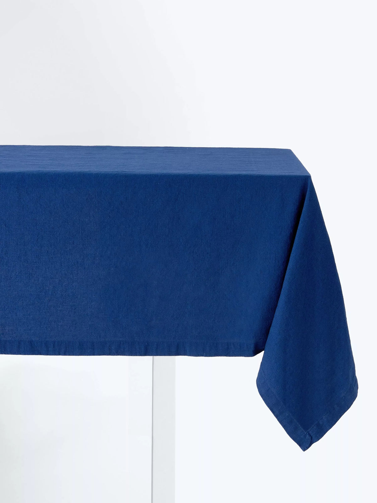 John Lewis cotton linen blend tablecloth indigo 250x160cm, imported from the UK