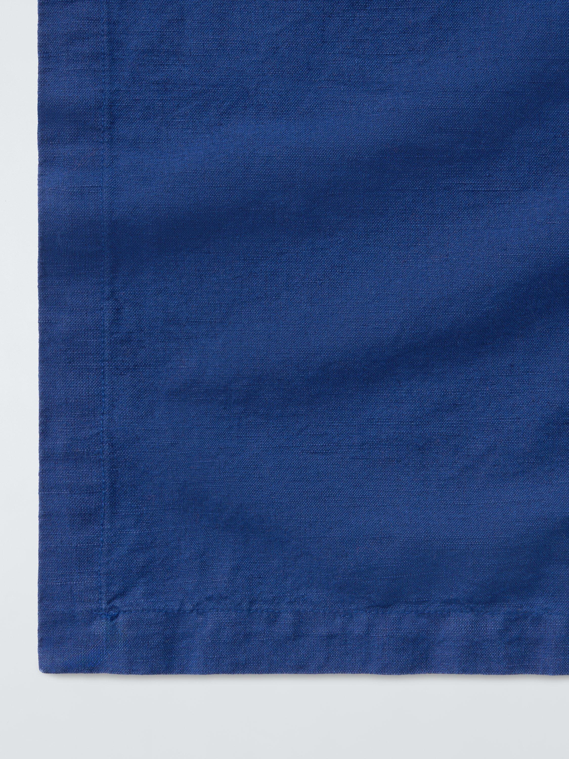 John Lewis cotton linen blend tablecloth indigo 250x160cm, imported from the UK