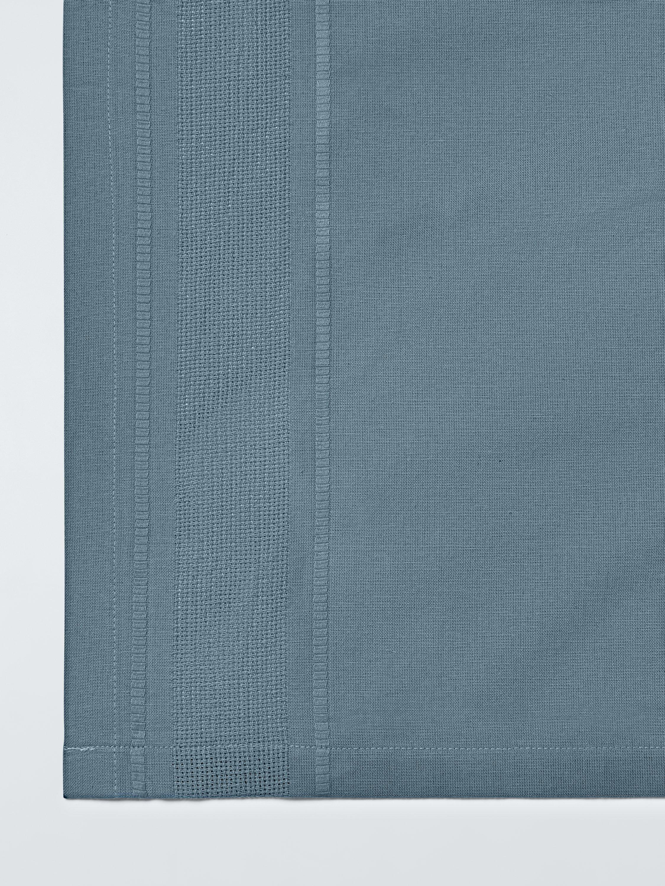 John Lewis organic cotton tablecloth grey 250x160cm, imported from the UK