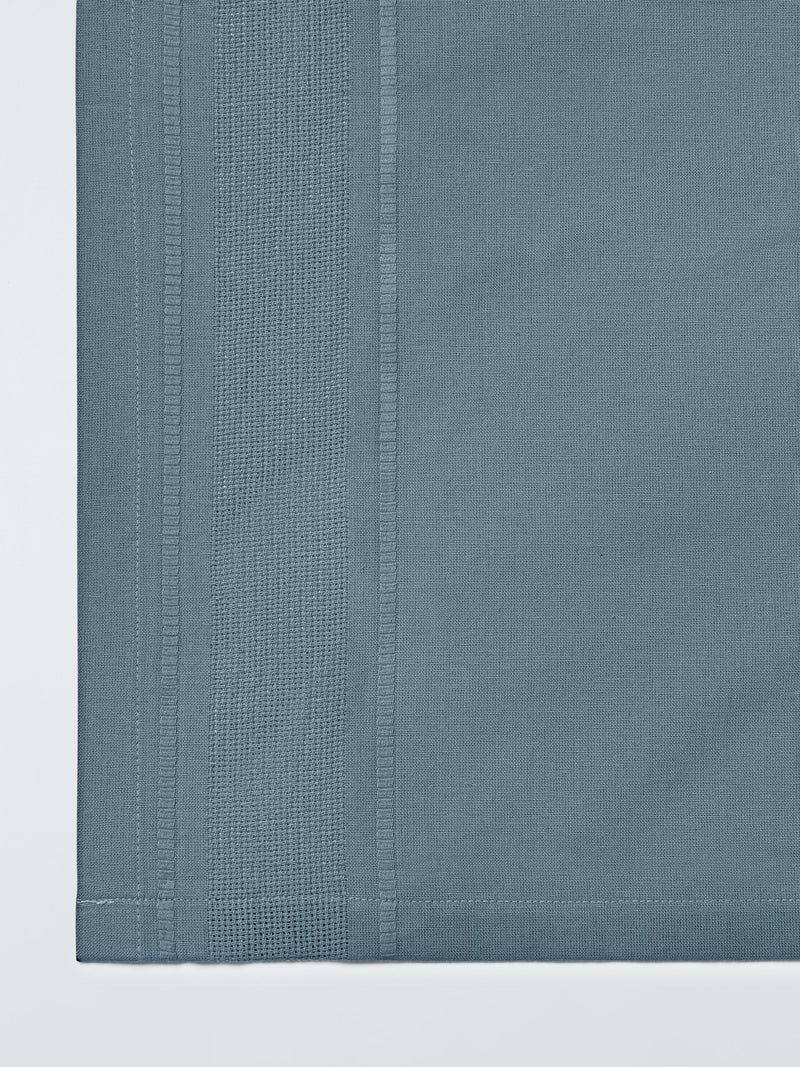 John Lewis organic cotton tablecloth grey 250x160cm, imported from the UK