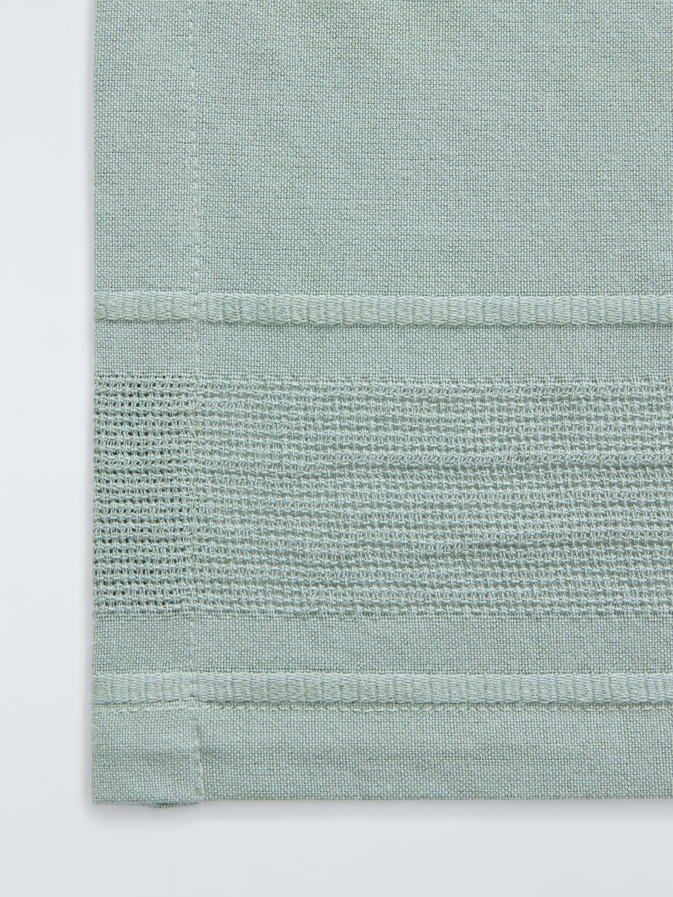 John Lewis organic cotton tablecloth sage 180x140cm, UK version